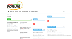 Desktop Screenshot of africantechnologyforum.org