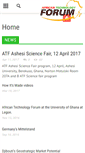 Mobile Screenshot of africantechnologyforum.org